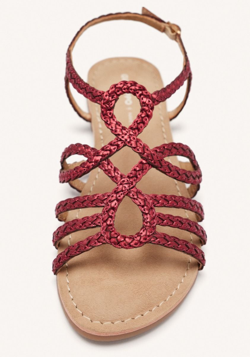 SANDALIAS PIEL TRENZADA YAKIMA